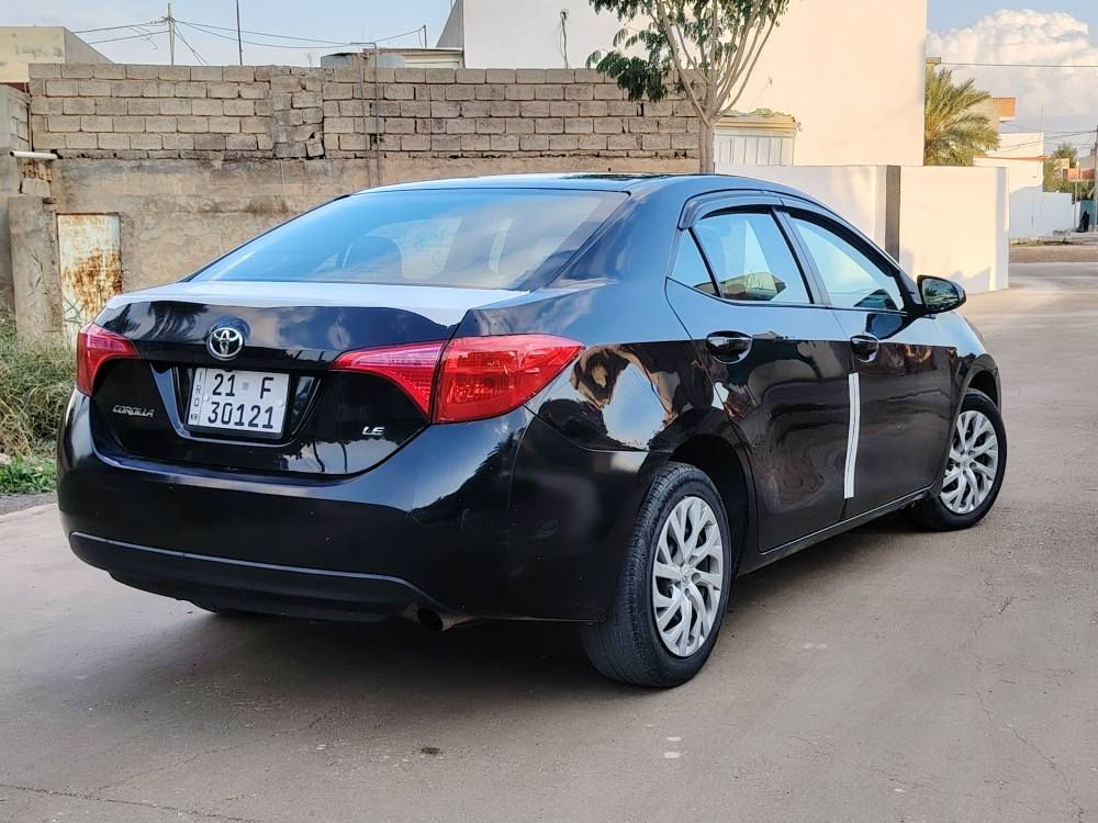 سلام عليكم ***********كورلا موديل2019 LE رقم سليمانيه سنويه ورقم جديد شرط تحويل ماشيه85m كير ومحرك مكفول حداديه جديد تخم تاير جديد سونار موضح بالصور بدون دواخل بدون ايرباك سعر125وبي مجال العنوان ديالی خانقين خناقين, ديالى
