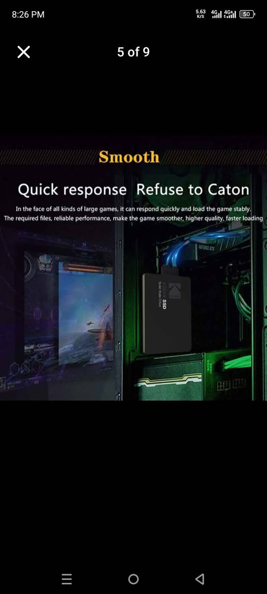 • تصميم داخلي: بفضل تصميمه الداخلي، يتناسب هذا القرص الصلب تمامًا مع هيكل الكمبيوتر المحمول، مما يجعله مثاليًا لترقية سعة التخزين. • ناقل SATA III: مزود بناقل SATA III، يضمن هذا القرص الصلب نقل البيانات بسرعة عالية وأداءً فعالاً لجهاز الكمبيوتر أربيل, العراق


**إذا كنت صاحب هذا الإعلان وتريد حذفه لأي سبب، رجاءا أرسل رسالة إلى الدعم الفني**