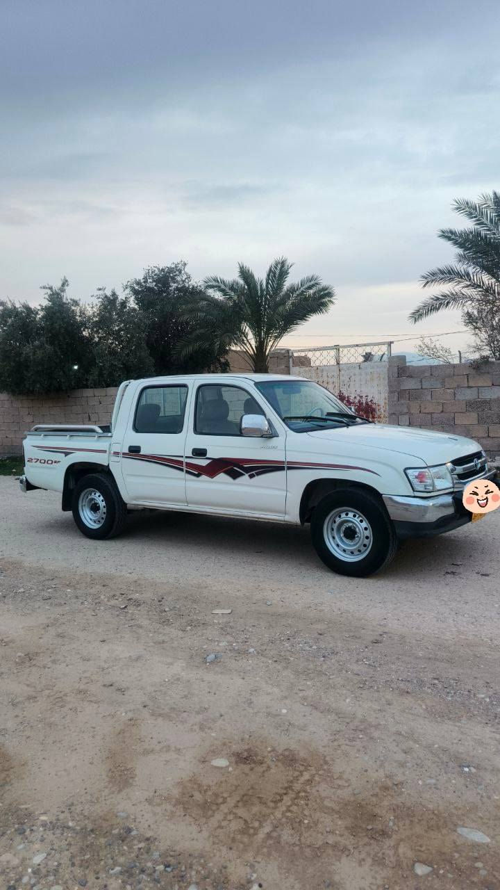تيوتا دبل قمارة
موديل 2002 رقم اربيل 
سنوية جديدة مكفوله كفاله عامه 
باور ستيرن كشن منفصل تبريد تدفئة تخم تاير جديد 
مكان ديالى 
***********
***********

