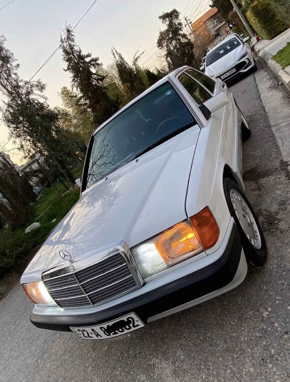 سلام عليكم مارسيديس  190 موديل 93 
سياره وارد يابان بيلادى شريكه
تبريد و توماتيك 
سياره كفاله عامه
كير مكينه صبخ ضربه خياس كفاله كلشى
حدادى. اوروبى. غلفى امامى 
حجم مكينه 230 دبل زنجيز 
كير ابو سهم. اربعه نمره بشرط 
سياره رقم اربيل دولى سنه ويه جديد حتا 2030
سياره فقط بيع مو تراوس 
مكان. اربيل 
سعر سياره 80 و مجال قليل
***********
