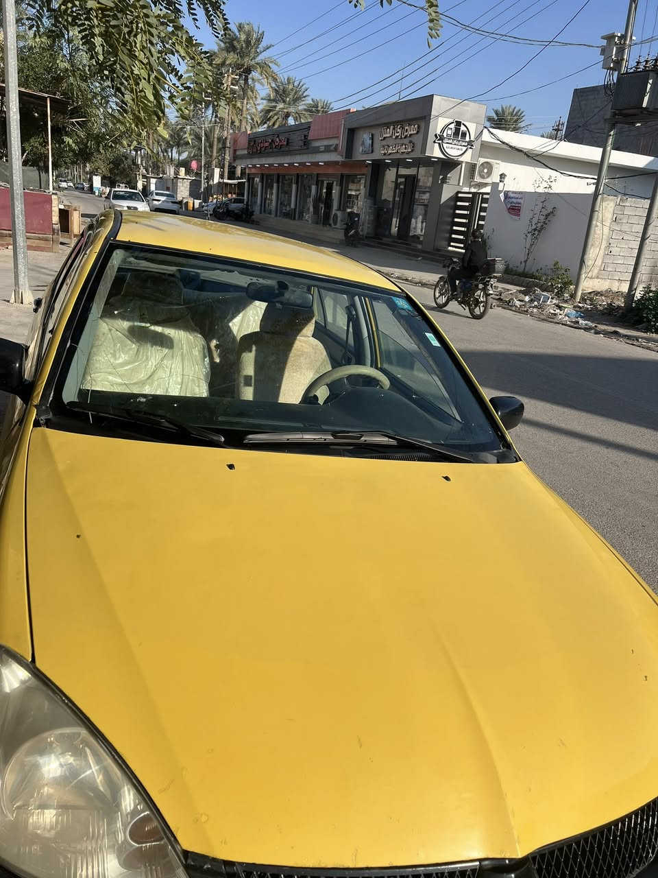 سلام عليكم
لانسر موديل 2010 لون اصفر اجره رقم ديالى سنويه 28 سياره بيها صبغ جاملوغ وبنيد وهلالات خلفيه صدر تخم تاير كله كامل سياره حلوه وناعمه 
64 وبيها مجال حك الجيه 
عنوان ديالى بعقوبه 
***********
