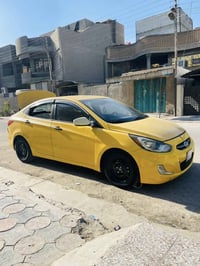 اكسنت 14 امريكي حادثه جاملغ وباب كير تبريد تدفئه ممتازه فقط بيه بدايه ...