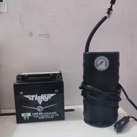 هاي منفاخ مال هواء مع البطاريه 12 فولت للبيع هاي رقمي 07701276579