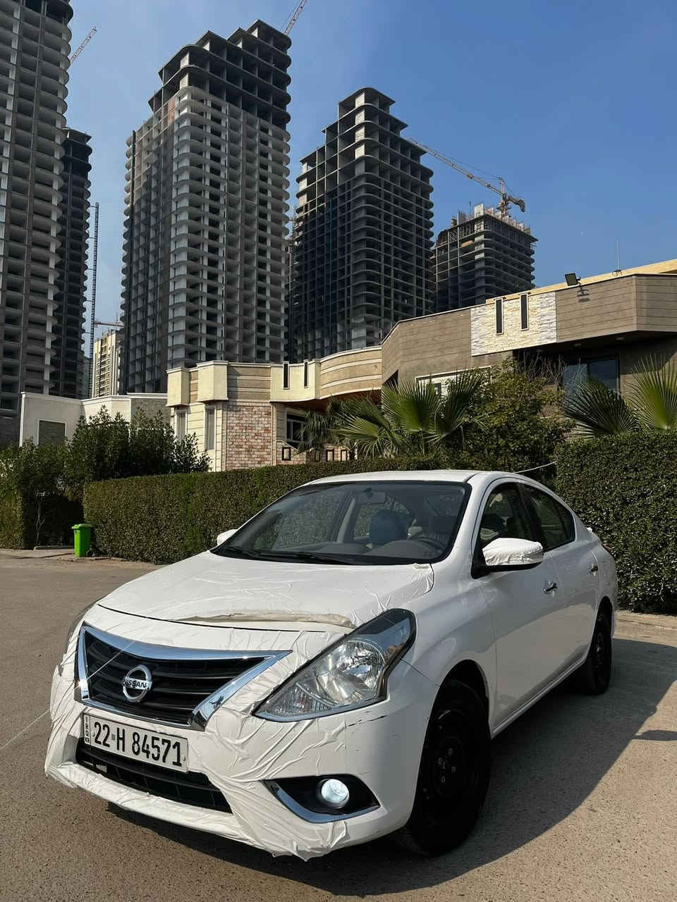 سلام عليكم من رخصت الادمن المحترم 
نيسان سني مديل ٢٤ هندي صبغ بنيد فقط 
سياره جاهزه من كلشي كير مكينه صدر تخم 
تاير تبريد موصفات معروفه قطعتين تبريد 
جام كهرباء ماشيه ٦٠ 
مكان سياره بغداد شعب السعر ١١٠ 
***********
