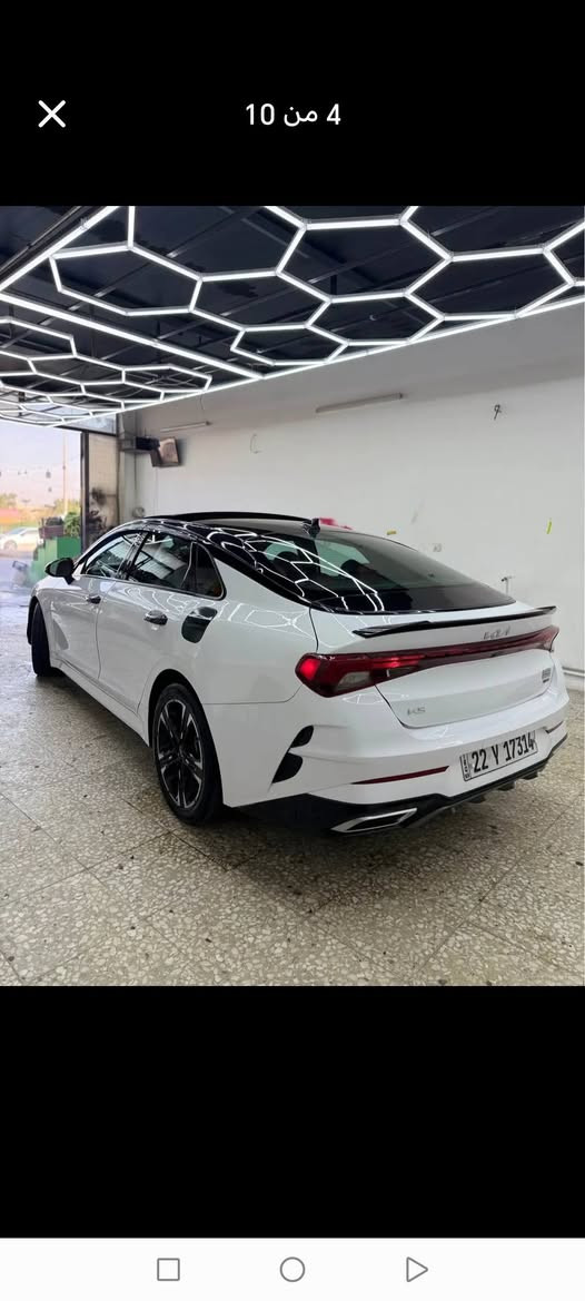 كيا كي فايف موديل 2024  فول مواصفات محرك 1600 تيربو  السياره بيه صبغ خمس قطع  رقم شاصي موجود بالصور السياره جي تي لاين ماشيه 53 مكان السياره بغداد السعر 145 رقم هاتف ***********
