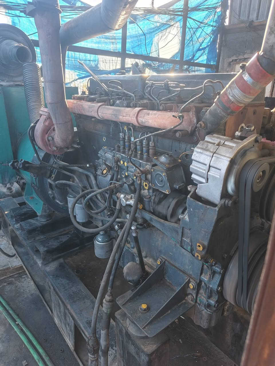 بسم الله والصلاة والسلام على رسول الله 
سكانيا 113///بم٨٨///توليد ٣٥٠مامفتوح بي برغي

راديتر وكلر جديد

مكينة فول 1/1

لاتبخير ولاتنقيص ضغط الدهن بالفارغ ١٠ وبالحمل ٨ونص

تجي تشغلها تحملها تشوف الحماوة ضغط الدهن المحرك اذا تقتنع بالعافية عليك 

شرط الحمل وبالصيف اذا تفتح الها ماي تعال عاتبني

 شراي اتصل... انطيك باقي التفاصيل

***********

***********

***********

كلهن بيهن واتساب
