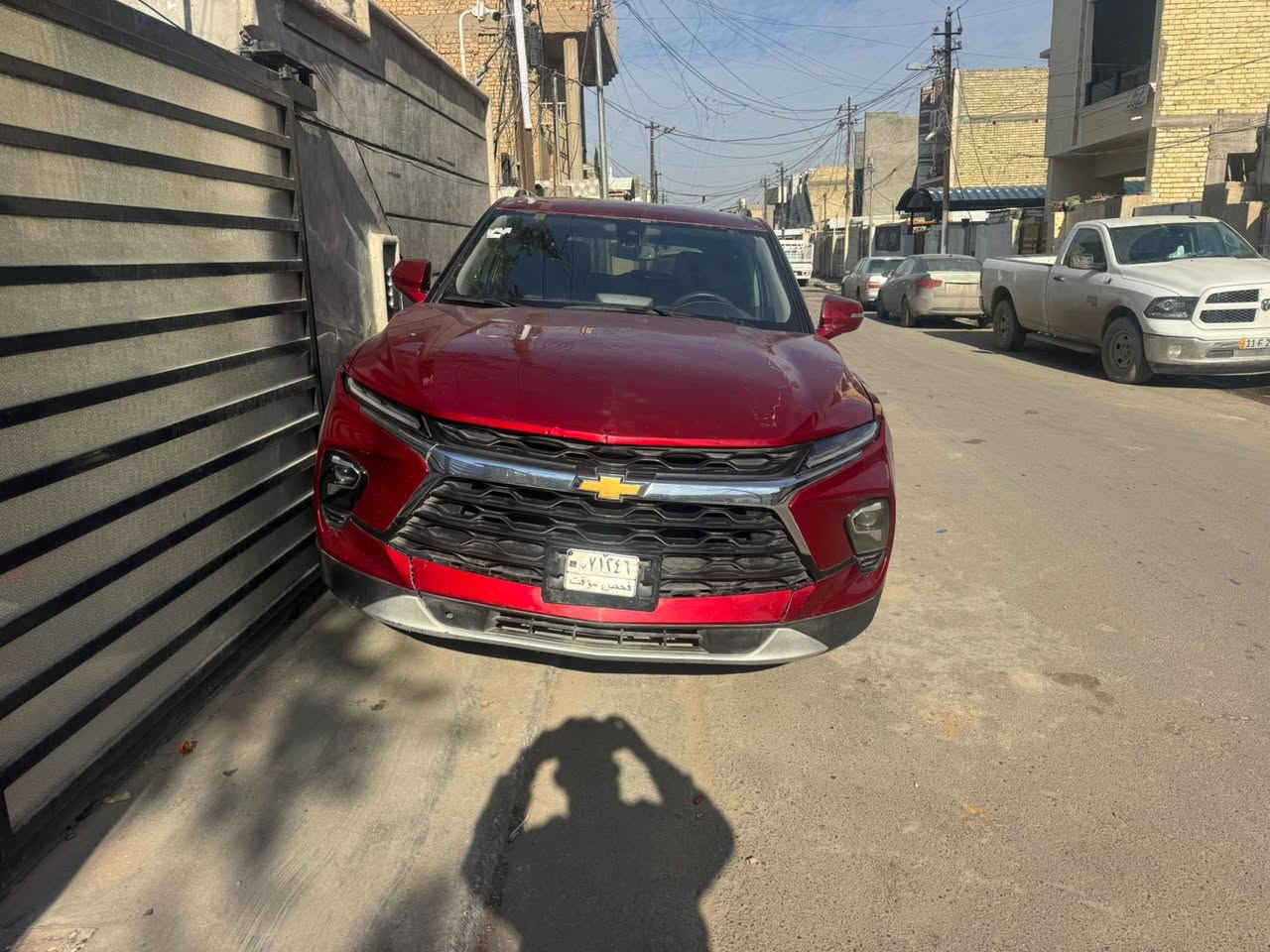 سلام وعليكم
شوفرليت بلايزر مديل 23 بدون رقم 
حادث بابتين  مبدلات نفس لون 
جاملغ مصبوغ شويه لبنيد بي صبغ
مواصفات Lt
سياره مكانهه بغداد 
السعر 185$ ورقه 
***********
