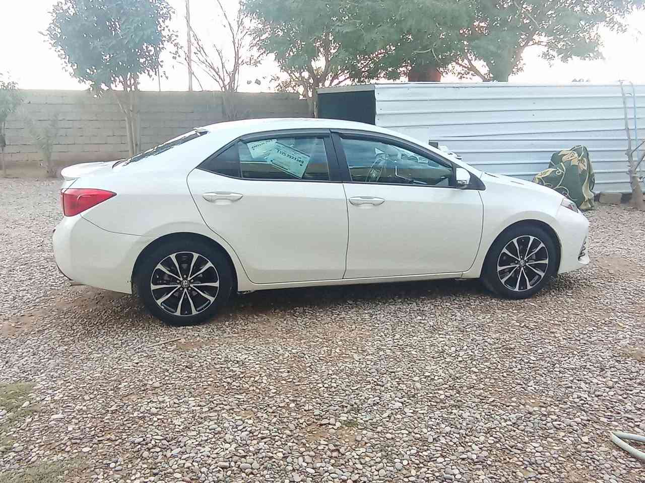 السلام عليكم للبيع
كورلا 2018 SE لون ابيض صدفي مميز جداً
محرك 1800 VVTi بدون فتح بدون عيب
⬅️ضرر جاملغ السائق فقط صبغ 
ملاحظه السياره بانزين أو غاز
كير/محرك/صدر/شرط/تبريد ثلج/جاهزة
(لايت دبل عدسه /حاجب ليد/بروجكتر ليد/داخل جلد وقماش /كشنات حضن/شفتات ستيرن/شاشه اعطال/شاشه كار بلي كبيره وكامره /نظام سبورت)
وبعد بيها مواصفات هوايه…
رقم سليمانيه 
السعر 143$  وبيها مجال 
العنوان ديالى قره تبه
***********
