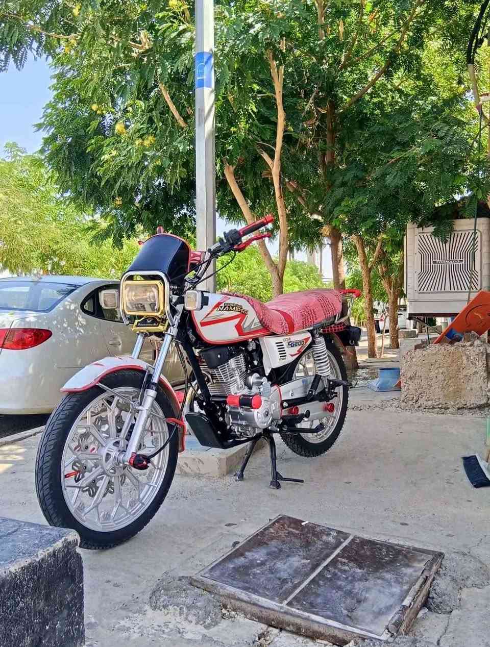 دراجه للبيع ، نامه برو هونزدا 2025 / 5 كير / 200cc / نضافه فول / اوراق كامله  مكان جلولاء 
***********

