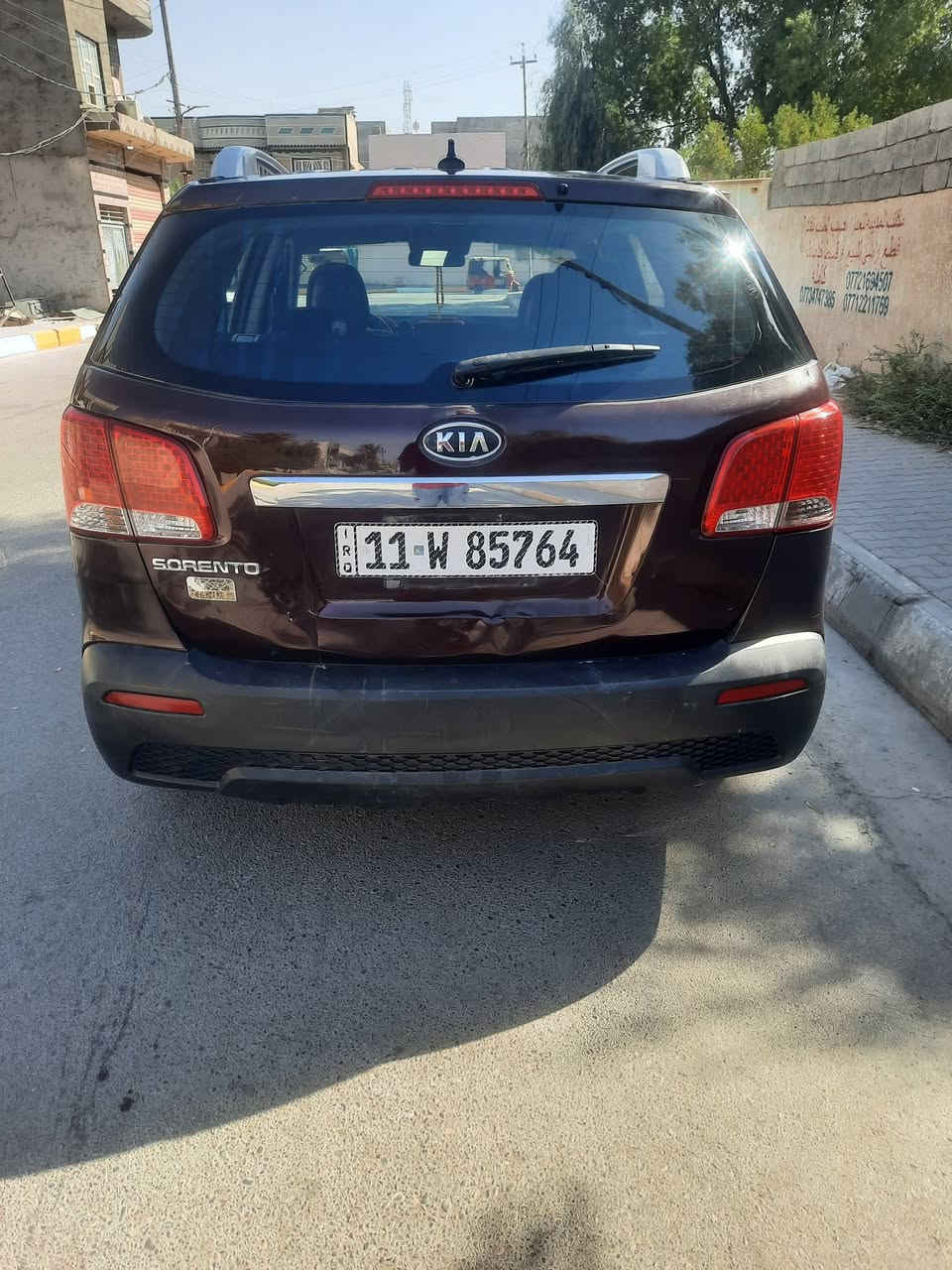 سورنتو 2013 امريكي
محرك 4 سلندر gdi
2400
 كير/ محرك / خيرمن الله
صدر وتخم تاير وباتري جديد
غرفتها جديده ماشيه 115 الف
داخل صاج تبريد قطعتين
بيها صبغ نص صفحه
 ***********
***********
