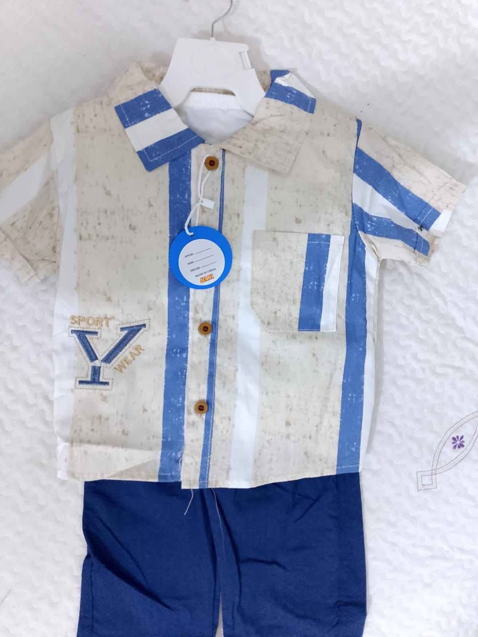 طقم ولادي ٣ قطع يلبس من عمر سنة إلى عمر خمس سنوات ب١٢ ألف وتوصيل مجاني داخل كربلاء كربلاء, العراق


**إذا كنت صاحب هذا الإعلان وتريد حذفه لأي سبب، رجاءا أرسل رسالة إلى الدعم الفني**