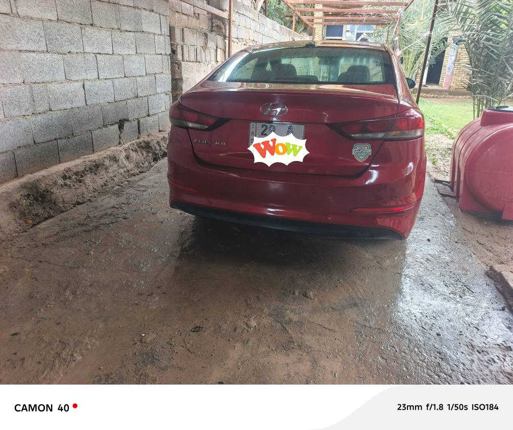 سلام عليكم
النترا 2017وارد امريكي
حادثها جاملغ خلفي وباب صندووق
مكينه كير حداديه خير من الله
رقم واسط نكليزي بسمنا
تحويل ثاني يوم 
سعر118وبيها مجال
شراي يتصل ***********
