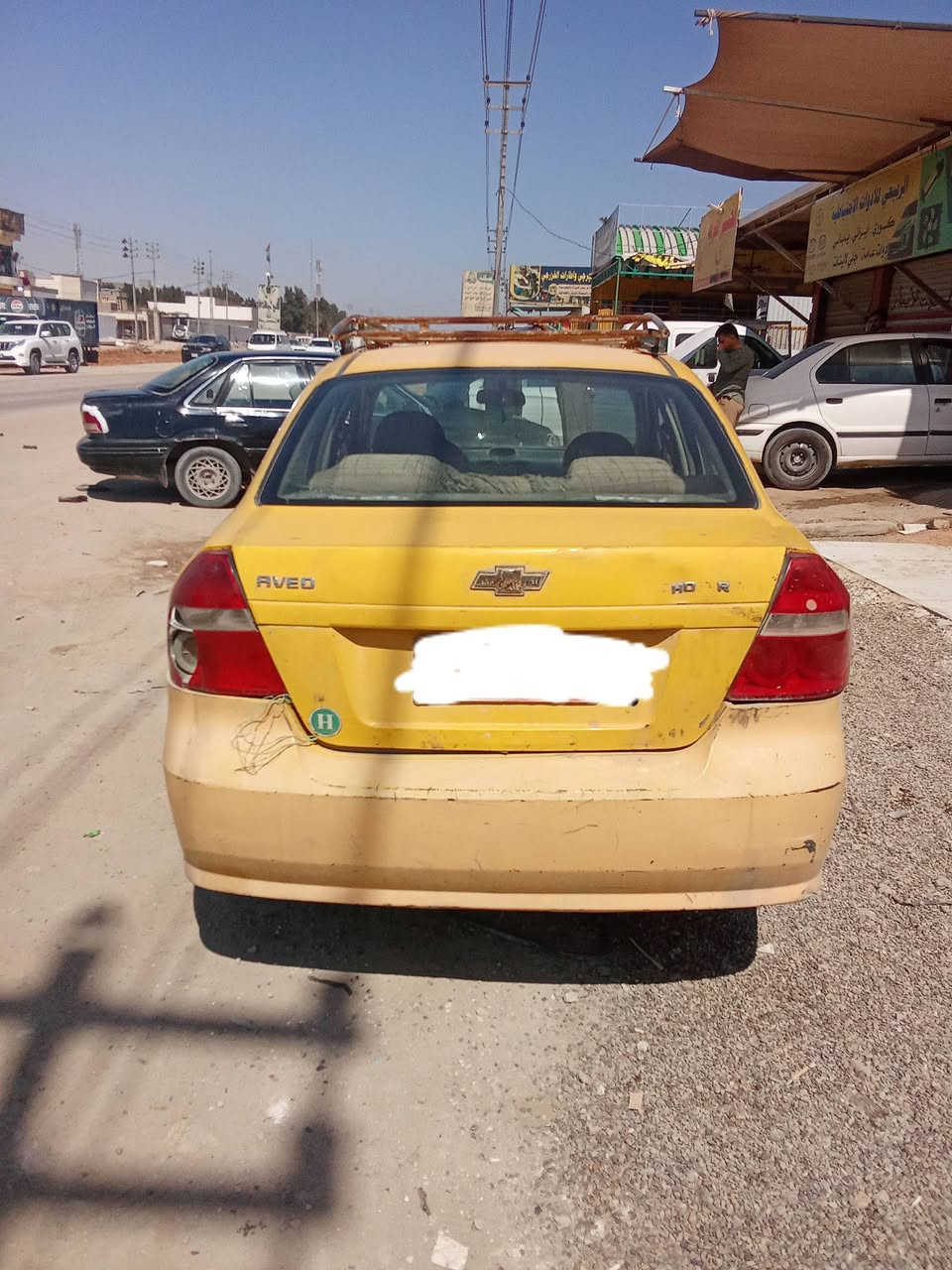 السلام عليكم افيو للبيع مديل 2008 مسكر خليجي كير عادي مكينه وكير جاهزات  الكشر شوف العين رقم قادسيه صدامي بسمي سنويه صاقطه ما اعرف شكد عليه هيئه وغرمات ابيع كوم حديد السعر 22 وبيه مجال مكاني النجف الاشرف الكوفه البراكيه ***********
