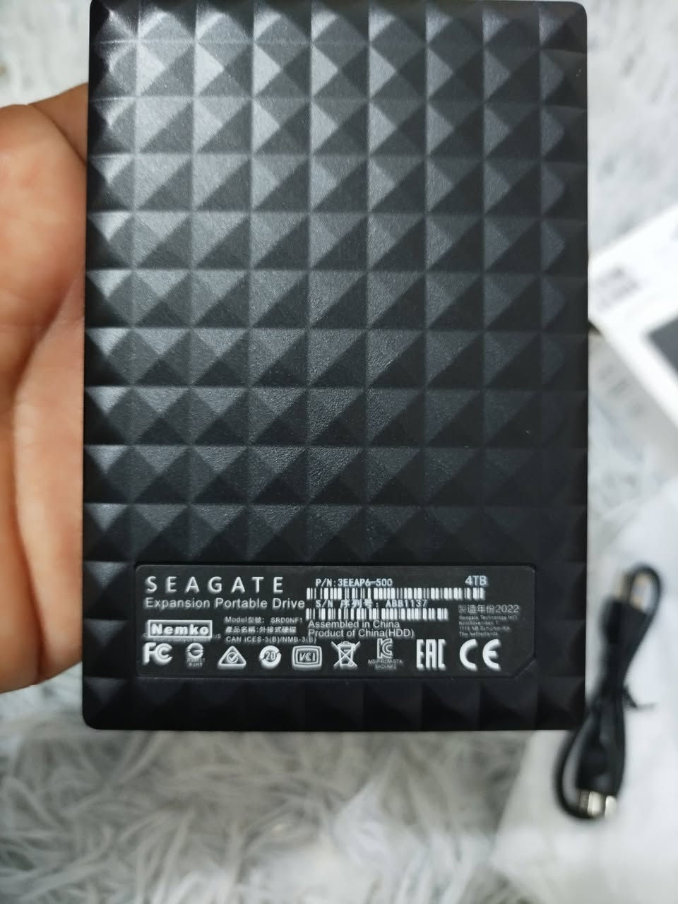 هارد خارجي 4Tمثل ماواضح بالصورة وزنه خفيف والله مامفحوص ابيعه على وضعه فحم على اول تم 15000


**إذا كنت صاحب هذا الإعلان وتريد حذفه لأي سبب، رجاءا أرسل رسالة إلى الدعم الفني**