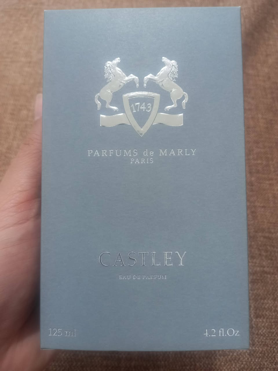 دي مارلي كاسلي
جديد مستخدم للتجربة ٢ أو ٣ مل 
للبيع فقط (اصلي وين متحبون تفحصوه حاضر)
قيم باليرضي الله وبالعافية عالياخذة


**إذا كنت صاحب هذا الإعلان وتريد حذفه لأي سبب، رجاءا أرسل رسالة إلى الدعم الفني**