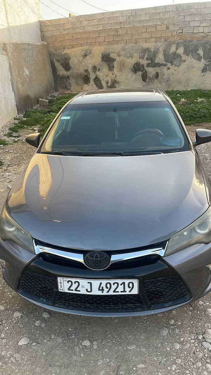 سلام عليكم من رخصت ادمين
كامري موديل ٢٠١٦ xse فول ماعدا بصمه 
ضرر جاملغ و باب خلفي ورا سكن كلير. وشويه من بنيد بي بارد سعرها ١٤٠ وبي مجال مكان سيارة(كفري) لتفاصيل اكثر اتصل ***********

