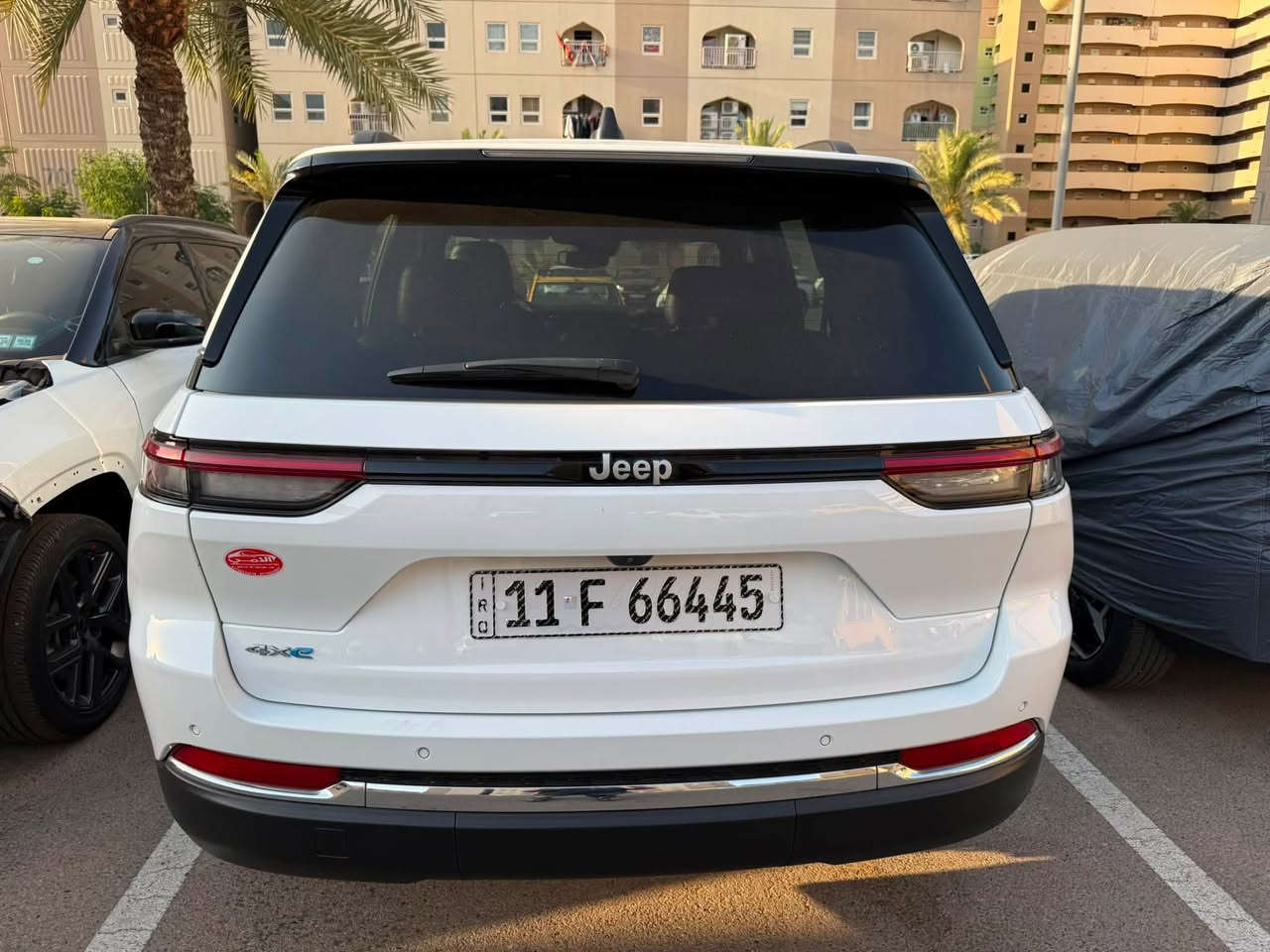 السلام عليكم ورحمة الله وبركاته جيب كراند شيروكي هايبرد 2024 لون ابيض وارد امريكي مرقم بغداد بسمي بدون مراوس بدون حادثها حرق في الضفيره الاماميه
المواصفات:.
1-بصمه 
2-تشغيل عن بعد
3- صندوق كهرباء
4-فتحه بانوراما
5- كاربلاي
6-دمام خلفي
7-كشنات كهرباء +جلد
8-كشنات تدفئه
9-حساسات خلفيه
10-لد امامي خلفي
11-رادار امامي
12-رادارات خلفيه
13- 5وضعيات قياده
14-كير ماوس
15-ماشيه 22 الف mi

اللاستفسار اكثر :***********

مكان السياره :بغداد مجمع بسمايه السكني

السعر :315$ وبيه مجال للطيبين
