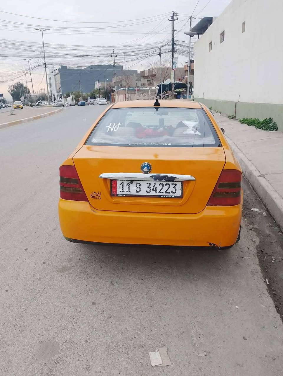 للبيع سي كي تكسي 2012 
رقم بغداد مسطره الشرعي بالموصل
المحرك كورلا والكير اصلي 
التدفئه شغال والتبريد شحن غاز
كابون بانزين
شرط التحويل والوكاله 
السعر (43)$  وبيها مجال للشراي 
رقم الموبايل *********** 
((مكلف بالنشر))
