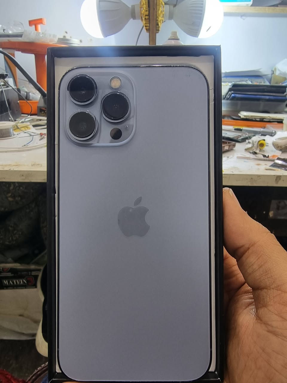 ايفون 13 بروماكس شرق اوسط za دبل شريحه ذاكره 256 وتر مامفتوح بطارية 77 السعر 750 الف


**إذا كنت صاحب هذا الإعلان وتريد حذفه لأي سبب، رجاءا أرسل رسالة إلى الدعم الفني**