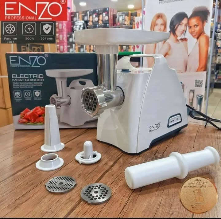 مفرمة اللحوم الكهربائية ENZO
اللون: أبيض◽
الجهد الكهربائي: 220-240 فولت (متوافقة تماماً مع منبع الكهرباء والمولدات المنزلية في العراق)
القوة: 1000 واط (1000W)
اصلية 
تعرفون سعره شكد غالي بلمحلات
جديد بلكارتون

سعر 55الف مع توصيل


**إذا كنت صاحب هذا الإعلان وتريد حذفه لأي سبب، رجاءا أرسل رسالة إلى الدعم الفني**