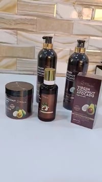 بكج شعر • شعر جاف تالف • ترطيب وتغذية