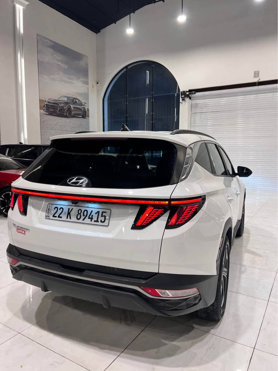 Tucson 
2023
مواسفات sel
  سلايت /كوشين هيتةر/ كوشين جلد /كوشين كارةباى / تحكوم ستيرن /تعديل سورعة/ لايت اوتؤ -ليد/ شخال /ويل كروم /فوال فول ١/١
نوس باب سكن سوبخ جاملخ تبديل شةريكة
سةيارة رةقةم جاهز تحويل خرامة وةكالة بشةرت 
5NMJF3AE0PH185420 رقةم شانصى
سعر $195 بيها مجال 
مكان اربيل 
☎️0750 385 3001
☎️0751 477 4771 
واسئاب أربيل, العراق
