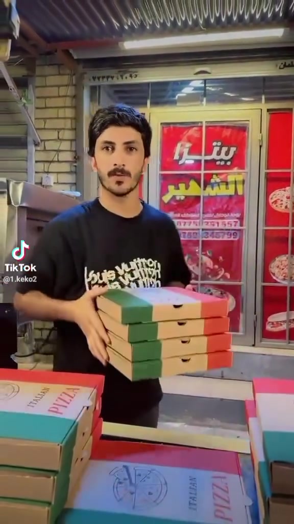 عروض مطعم بيتزا الشهير اليوم 🔥
4. بيتزا 10الاف فقط 🔥🍕 

بركر 2000الفين فقط 🔥 

صاج إيطالي لحم او دجاج 4قطع اب10الف فقط 🔥 

العنوان الدوره ابو تشير شارع الصيرفه مجاور اسواق زرزور 📍 
يوجد توصيل جميع المناطق الدوره أو المجاوره 🚴 

***********1اسيا 
***********اثير 
جرب مره راح ترجع الف مره🍕🔥
