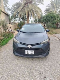 اخوان كورلا موديل 17وارد امريكي  ضرر جامرلق خلفي وقمارة كلير  اثر جراد...