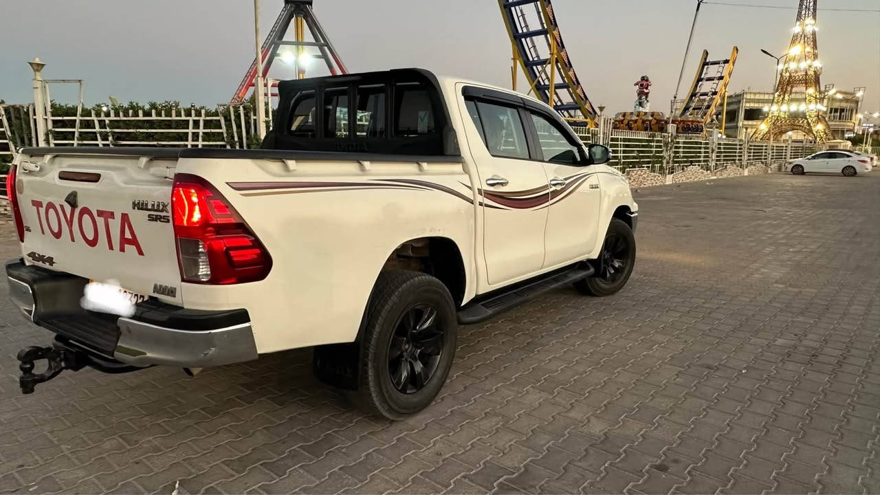 السلام عليكم بيكب2019 فور ويل كاز وتماتيك هايلوكس خليجي ساس كفاله عامه وقم اربيل سنويه 30 هزه جديده بسمي فول موصفات تبريد خلفي حساس خلفي تبريد مقاعد 
تحكم ستيرن تخم تاير حديده جديده بيه تصريح امني جميع موقع نفط سنه   
المكان البصره 
سعر 235بيه مجال 
*********** ابو الخصيب, البصرة

