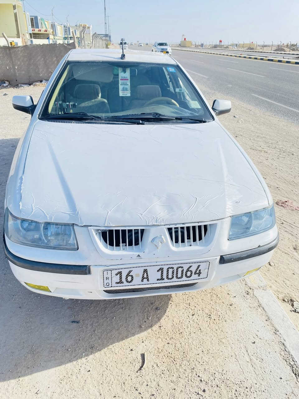 السلام عليكم سياره سمند للبيع ٢٠١١سياره جاهزه من كلشي نكره سلف مكينه وكير وحداديه كفاله شرط  وبيه ضربات وباردات موضحه بصوره رقم جديد نكليزي قادسيه راعيه موجود بنجف ومكان السياره نجف السعر ٣٠ وبيه مجال قليل شراي تصل ***********
