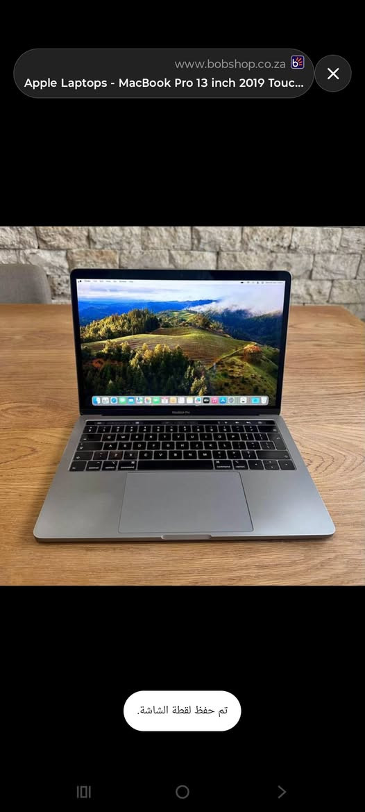 السلام عليكم حاسوب آبل للبيع جديد غير مستخدم 
450 دولار سعره

Apple MacBook Pro 13‑inch (2019)
لون: Space Gray
المعالج: Intel Core i5 بسرعة 1.4GHz
الذاكرة: 8GB RAM
التخزين: 512GB SSD 
شاشة Retina 13.3 بوصة
دقة 2560 × 1600
تقنية True Tone
سطوع 500 nits �
دعم آبل الرسمي
المعالج
Intel Core i5 الجيل الثامن
سرعة أساسية 1.4GHz
Turbo Boost حتى 3.9GHz
4 أنوية للمعالجة �
دعم آبل الرسمي +١
الذاكرة
8GB RAM LPDDR3
التخزين
512GB SSD سريع
كرت الشاشة
Intel Iris Plus Graphics 645 �
دعم آبل الرسمي
المنافذ
منفذان Thunderbolt 3 / USB-C
يدعم الشحن ونقل البيانات والشاشات الخارجية �
Jolt.com.pk
المميزات
شريط Touch Bar
Touch ID بالبصمة
لوحة مفاتيح مضيئة
كاميرا 720p FaceTime HD
Wi-Fi و Bluetooth 5.0
الوزن
حوالي 1.37 كغم �
The iOutlet
البطارية
حتى 10 ساعات استخدام تقريباً �
Macworld


**إذا كنت صاحب هذا الإعلان وتريد حذفه لأي سبب، رجاءا أرسل رسالة إلى الدعم الفني**
