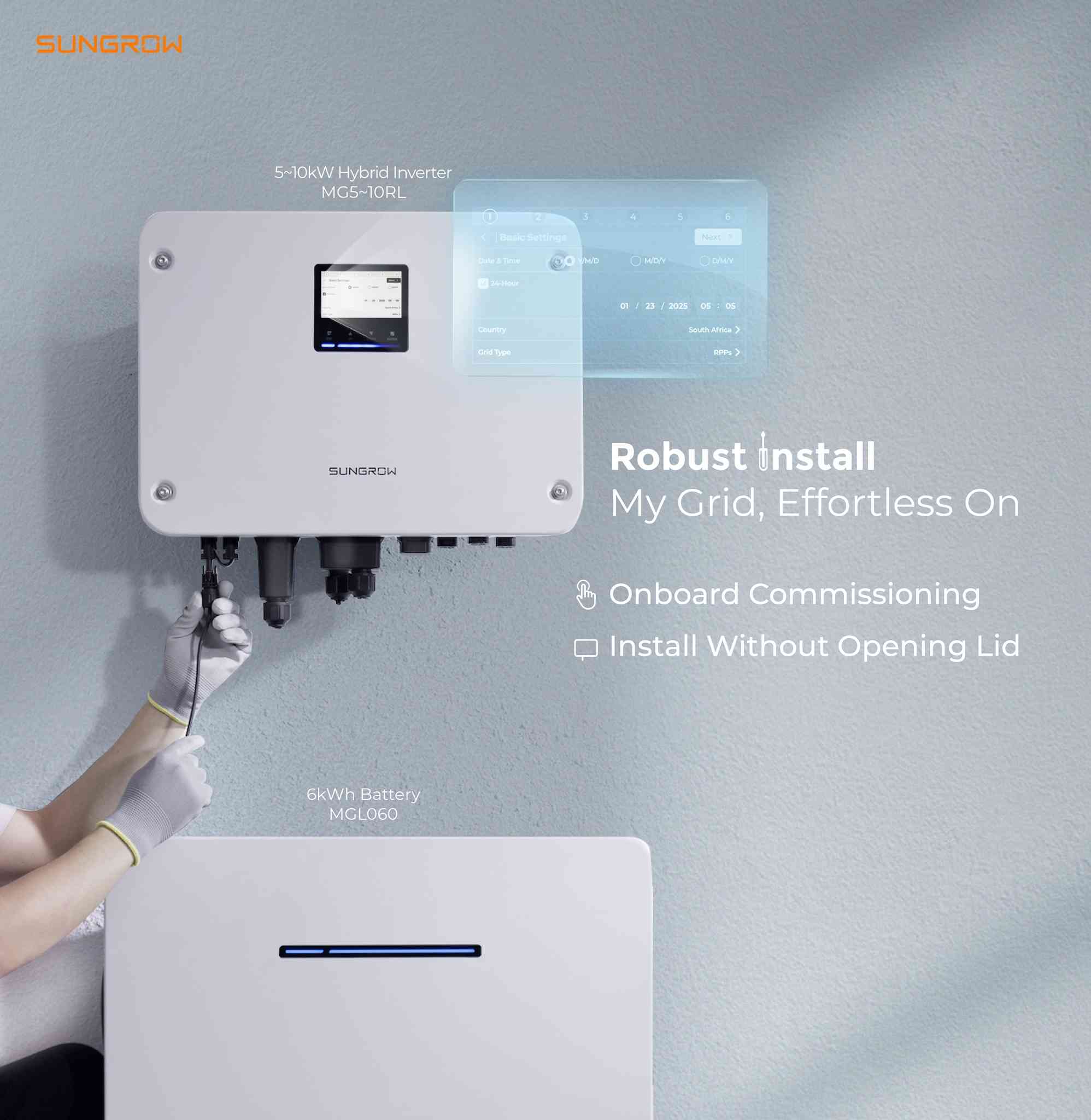 التحكم الكامل في نظامك الشمسي أصبح مدمجًا مباشرةً في الجهاز!

مع شاشة اللمس الملونة الكبيرة بحجم 4.0 بوصة، يمكنك متابعة تدفق الطاقة ومعلومات النظام وإعدادات التشغيل بسهولة فائقة.

طاقتك. بين يديك. تحكم ذكي بلمسة واحدة! 

للإستفسار:
مهندس مسلم من شركة كل المنافذ  
***********
***********

#Sungrow #HybridInverter #ThreePhase #SolarPower #FullBackup #CleanEnergy
#SmartTouchControl #LocalCommissioning #IntegratedControl
