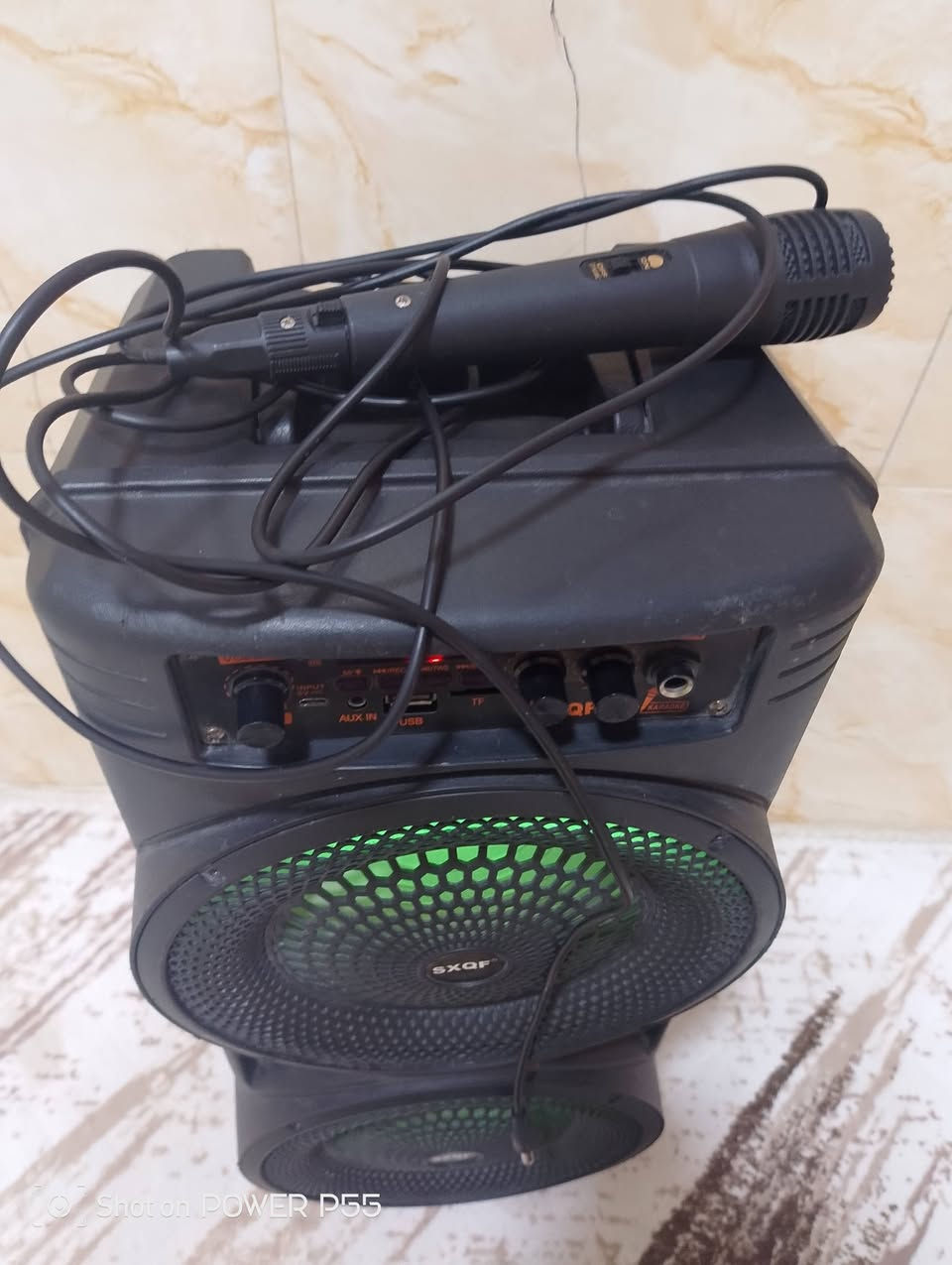 سبيكر اللبيع  مستخدم قليل يفيد اهل المواكب مع مايك  سلك شحن ويحمل فلاش وبيراديون المكان النجف الكوفه سعر علئ خاص


**إذا كنت صاحب هذا الإعلان وتريد حذفه لأي سبب، رجاءا أرسل رسالة إلى الدعم الفني**