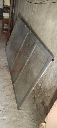 حديد • واجهة محل • باب سحب