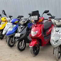 دراجة نارية • مرقّم