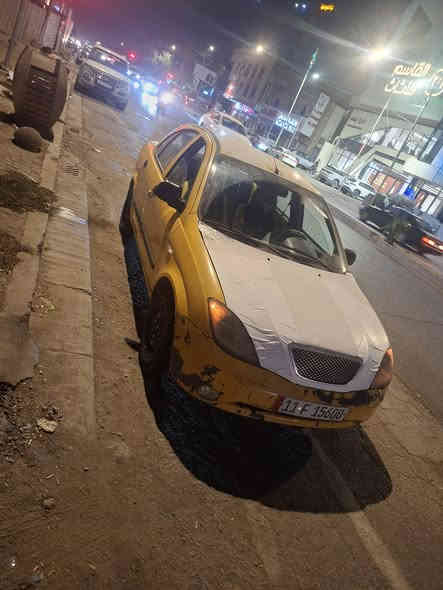 سلام عليكم طيبه موديل ٢٠١٥ كفاله 
بس باب سايق باقي كامله تبريد غاز فقط 
رقم نكليزي سنويه جديده سعرهه ٣٣ 
مكاني الزعفرانيه اتصال ***********
