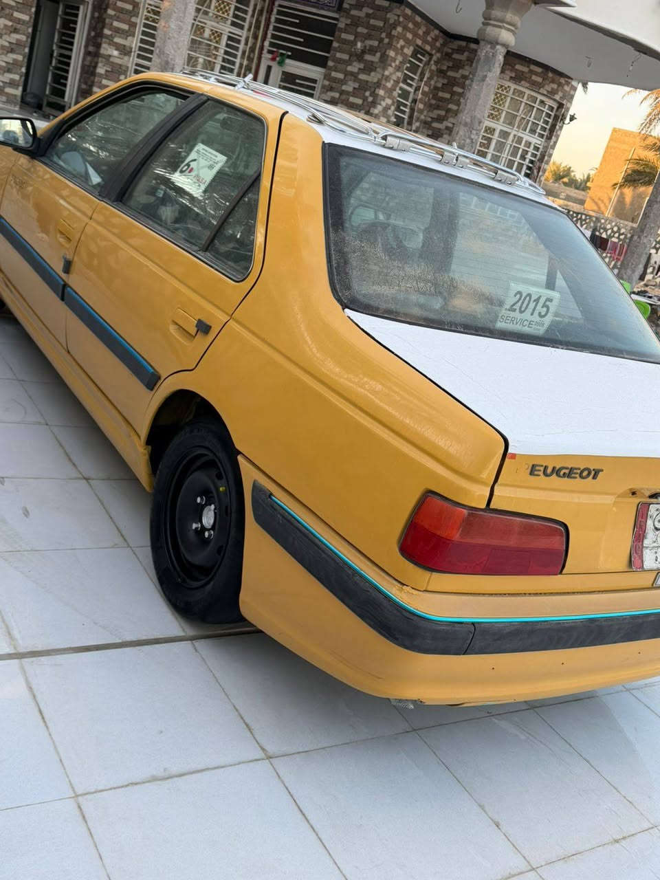 ‏سلام عليكم بيجو بارس 2015 هيه غرامات كل صفراء تخم تاير جديد وخير من الله السيارة شرط تحويل السعر  47 وبي مجال بغداد ￼ رقم الهاتف ***********
