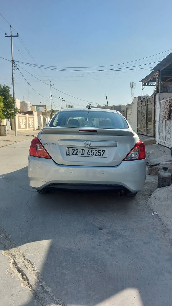 نيسان صني هندي بليتة زركة موديل 2️⃣0️⃣2️⃣0️⃣  يدا نيكل حساس خلفي سباريدر خلفي بلاد رقم اربيل السيارة  رقم دوليه سنويه و هزاه الحد 3️⃣0️⃣على وضع شركه اسبير مانزل تبريد صني معرف ❄️ مكفولة من الصبغ و ظربه فقط بي رصعه  اطراف سيار ناعب مايبين فقط بل فحص السيارة كاملة وجاهزة من كلشي مابيها نقص برغي رقم جديد دولي و سنويه جديد بي كوبون بانزين ماشي 1️⃣0️⃣0️⃣ الف  قابل الزياده رقم موبايل***********

