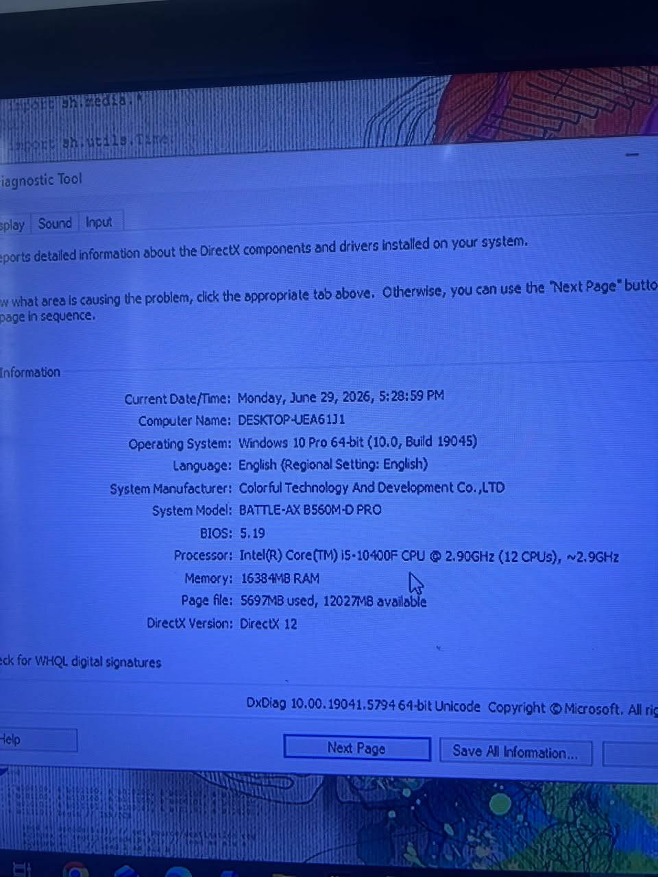 حاسبة كيمينك مستعملة مواصفاتها كالآتي:
Gpu: Gtx 1650 super  
cpu: i510400 
Ssd: 128
Ram:16 8×2 3200hz
psu:500 watt
السعر 500 وبيها مجال 
للتواصل واتساب ***********
