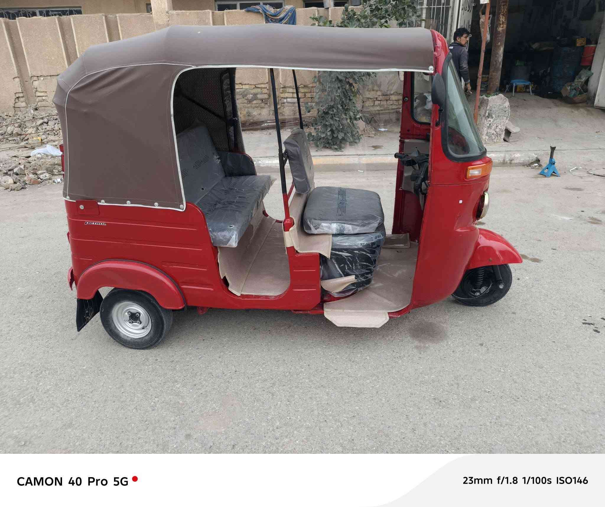 تكتك للبيع موديل 18 محرك 20رقم لوحات انكليزي كابريتر جديدة تخم تاير عنوان واسط نعمانيه  ***********
