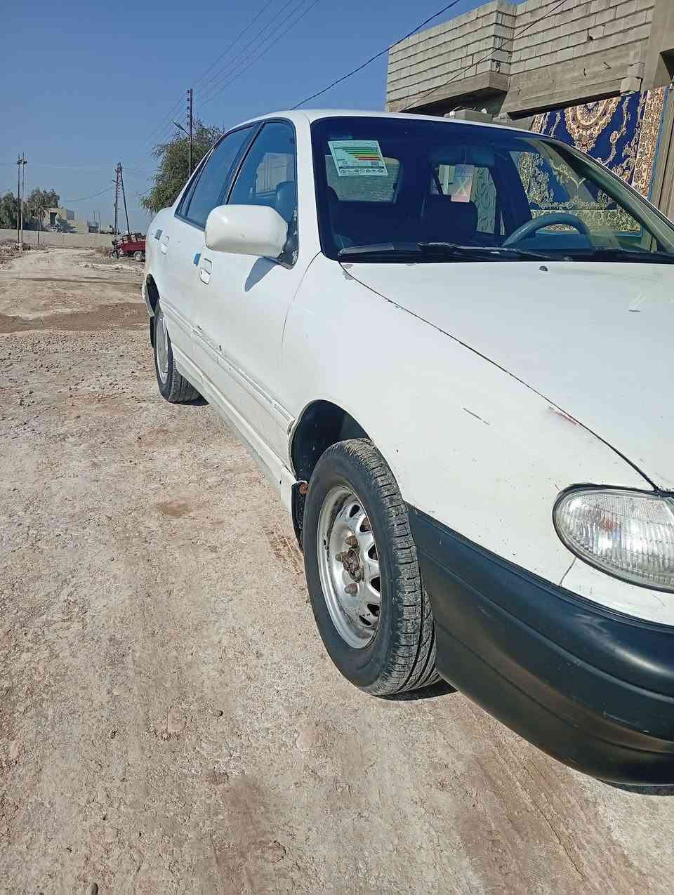 سلام عليكم النترا دمعه موديل ٩٤ رقم بغداد بسمي
كير اوتوماتيك محرك صغير تبريد دفئه 
صدر خلفي امام كله جديد جام اربعه شغال تخم تاير مسجل اربع سماعات سنتر لوك مري كهرباء لايتات جداد بيها مال حاويه كشنات جلد والسياره مكفوله من ضربه وطخه والسياره بدون صبغ عده ٣ قطع صبغ بس 
الذرع مال مكينها كلها كامله شواصي مكفولات 
الارقم / ***********
السعر ٤٣
