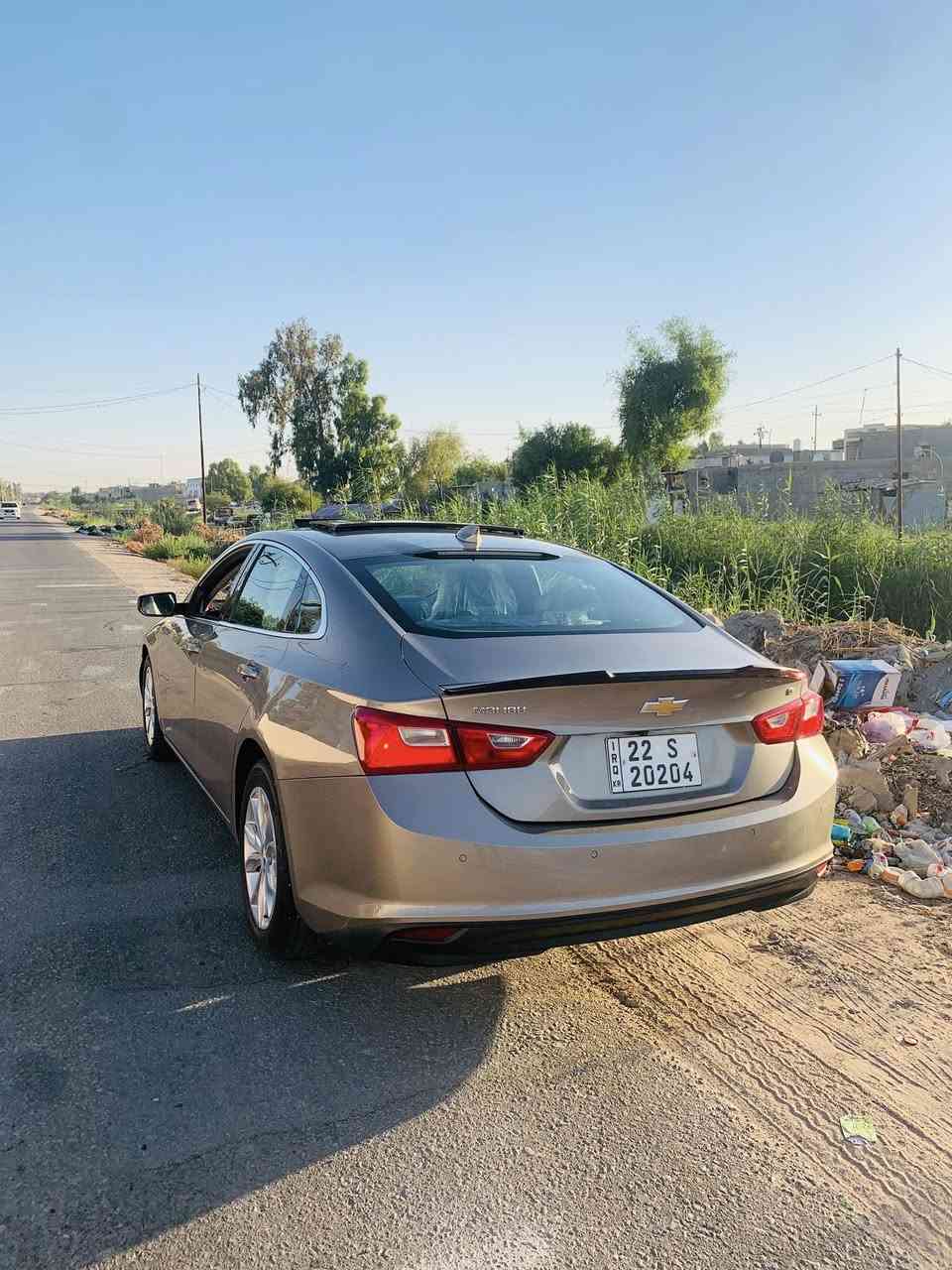 السلام عليكم ماليبو 2024 امريكي المحرك 1500 تيربو ✈️ بيها فقط بنيد صبغ بدون ايرباك ولا دواخل رقم اربيل الانكليزي مميز 20204 ماشيه23 الف اخت الزيرو جيس كشنات بلادي مال شركه كتاب مال شركه 
المواصفات LI اعلى مراصفت بل ماليبو 
1فتحه بانوراما
2بصمه
3تشغيل عن بعد 
3تحديد مسار
4قفال سرعه
5قياده ذاتيه
6من ادوس بريك بل ازدحام السياره تتطفي من اشيل رجلك تشتغل
7شاشه ايباد اندرويد وايفون
8تحكمات تبريد من الشاشه وتريد تتحكم بل دكم اليدويه 
9 كشنات تتفئه وتبريد 
10تبريد استيرن
11سايد بريك كهربائي دكمه
12كشن كهربائي
13تحكمات ستيرن
14ترحيب ابواب 
15كير 7 نمر
 16حساسات من كل الجهات 
17 كاميره خلفيه 
18تبريد قطعتين
 19تشغيل لايت كهربائي الفر 
20 لايت لد
تبريد ثلججج 🥶🥶
كير ومحرك وحداديه وتخم تاير جديد السياره بس دهن وبانزين  حتى دونز ما بيها 
السياره بل بانزين ما تصرف خلاص 
السعر 135وبيها مجال وترهم مراوس حسب القناعه 
الهاتف ***********
المكان كربلاء الحسينيه العطيشي
