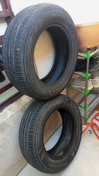 زوج تأيرات حجم 205/65/16 تأيرات نضيفات للبيع سعر 30 الف بغداد غزاليه  ...