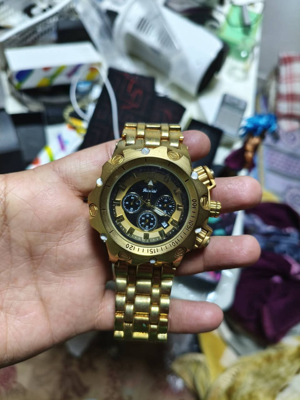 ساعة بهالشكل ضخمة مال امزون
اعلى سعر ابيع


**إذا كنت صاحب هذا الإعلان وتريد حذفه لأي سبب، رجاءا أرسل رسالة إلى الدعم الفني**