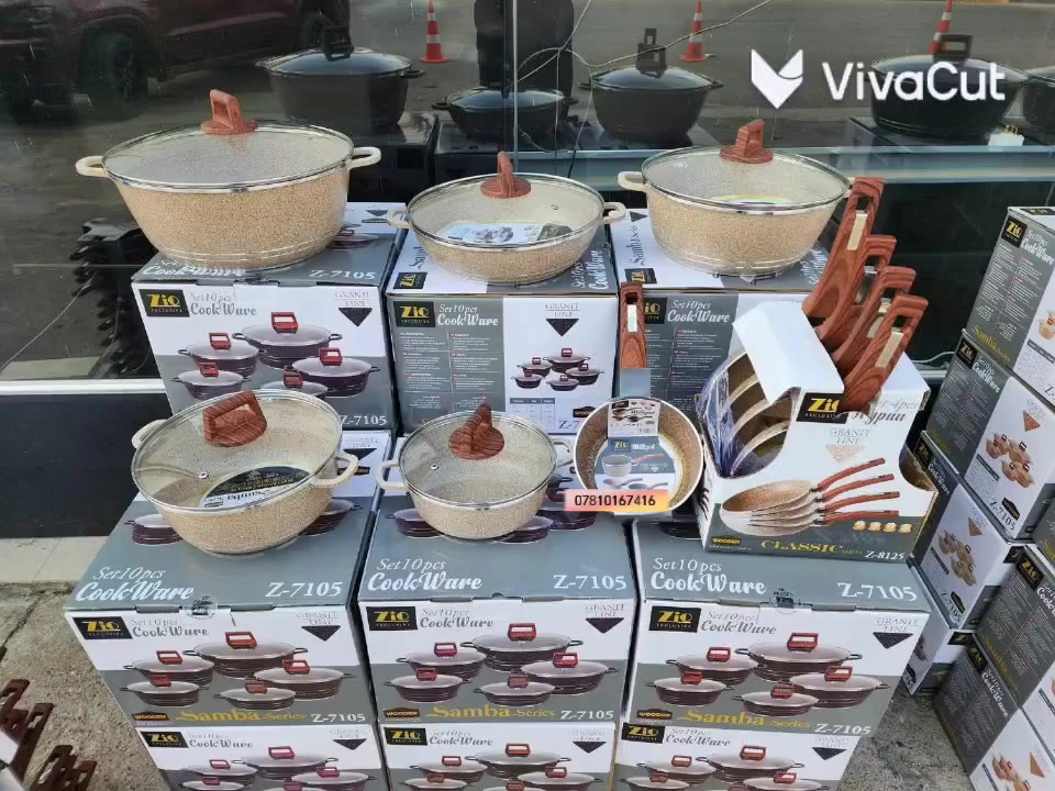 •طلاء الكرانيت طويل الأمد 
•الطبخ والتنظيف دون عناء
•يمكن غسلها في غسالة الصحون
•مقابض مريحة
•متانة فائقة زيتي قاعده ليزريه 
•خاصية مقاومة الخدش عالية الجودة
#كدر زيو #زيو#
للحجز والاستفسار مراسلة الصفحة
أو واتساب ***********
