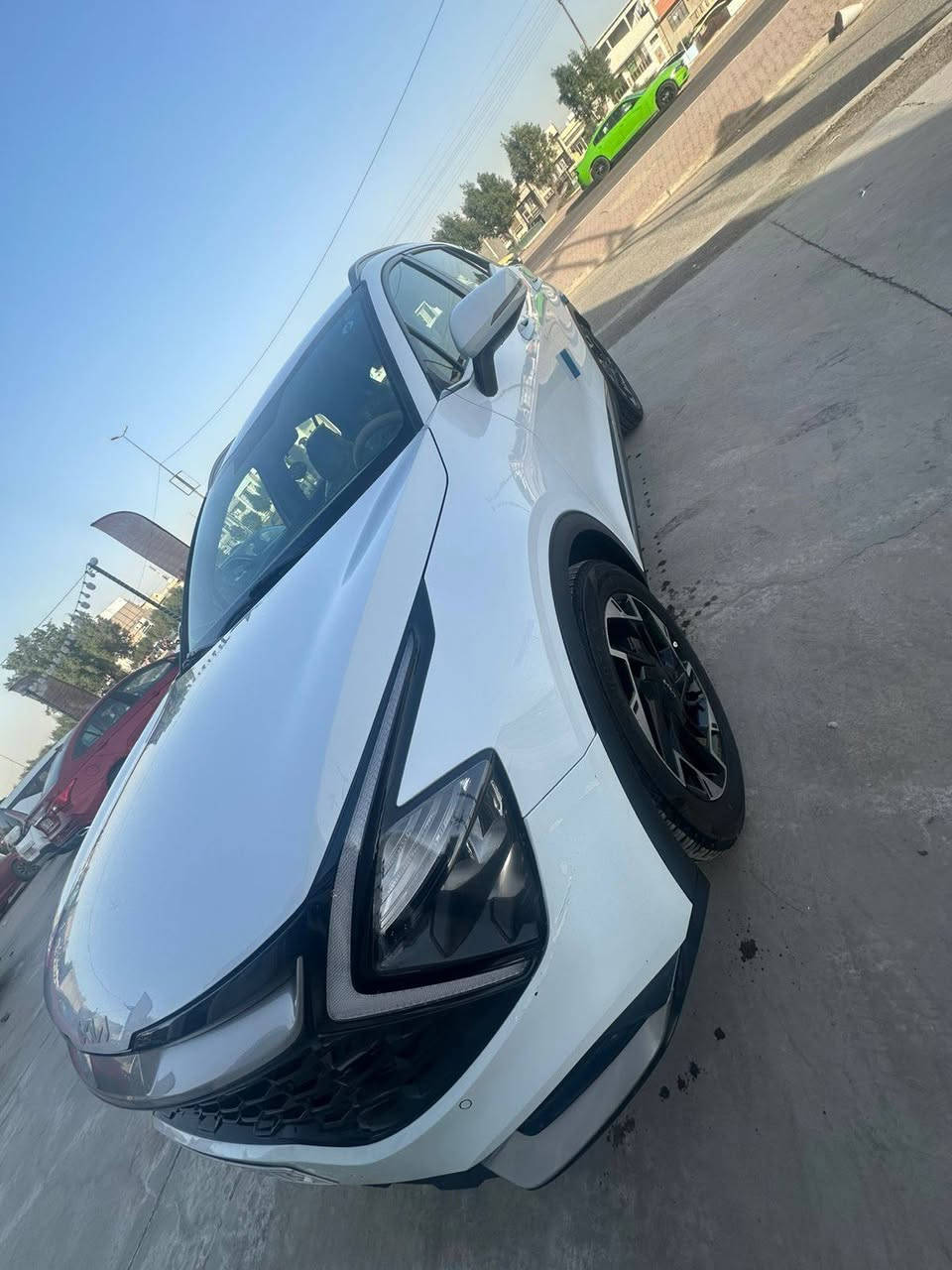 للبيع او مراوس بااكسنت  سبورتج ٢٣ خليجي رقم بغداد بسمي مكفوله من الصبغ بيها بارد كلش قليل  باسمي رقم بغداد الجديد ماشيه ٥٠ الف مكينه ٢٠٠٠ موصفات نص فول بصمه تشغيل بصمة ابواب تشغيل عن بعد
السعر 218وبي مجال حك الجيه للاتصال ***********
مكان السياره بغداد
