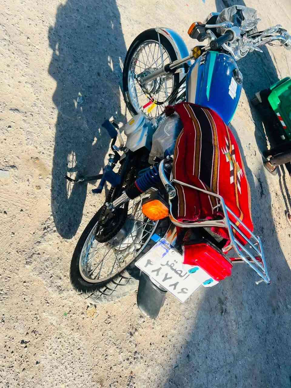 السلام عليكم دراجه نامه شلامجه  دراجه نضيفه مابيها نقص سعرها ٧٠٠ بيها مجال  وبيها مجال مكاني بغداد جسر ديالئ القديم قرب الزعفرانيه مكلف بل نشر رقم صاحب دراجه  ***********
