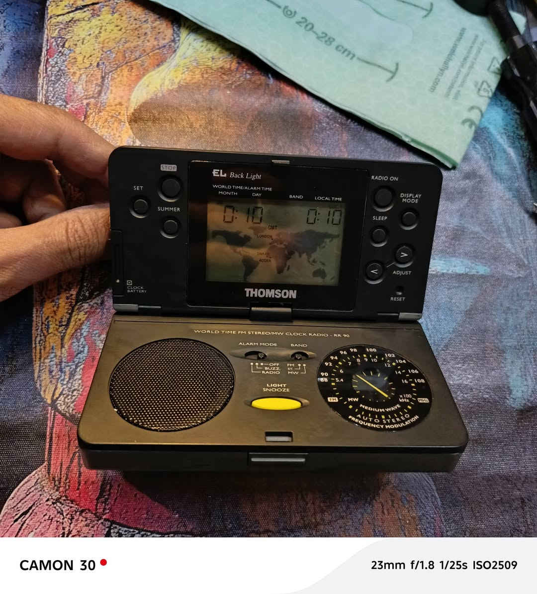 راديو ساعه عالميه نظيف  جدا جدا


**إذا كنت صاحب هذا الإعلان وتريد حذفه لأي سبب، رجاءا أرسل رسالة إلى الدعم الفني**