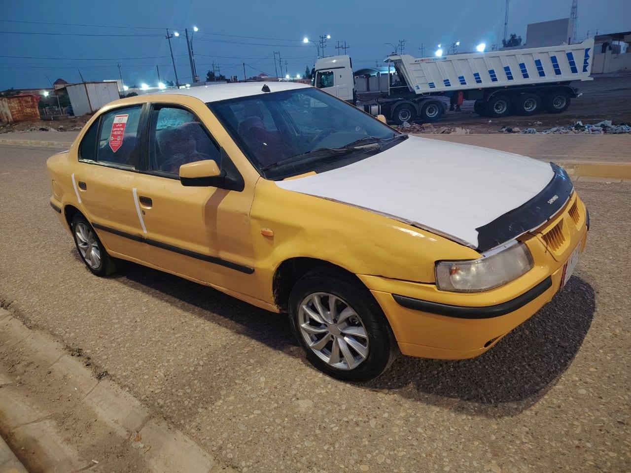 السلام عليكم لسمند مديل 2011  مكفوله من كلبه وضربه وتبديل بيه جاملق مصبوق  محرك وكير مكفول حداده جديده تخم تاير كهربائيات كله شغاله تبريد وتدفه شغال رقم ميسان لسعر 22 مصفره هيه وغرمات سنويه لل 2028 لشراي يتصل *********** بي واتساب مكاني ميسان
