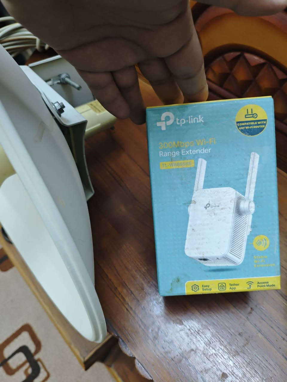 ألسلام عليكم نانو  مع الواير مع مقوي إشارة ألسعر 50 قفل.


**إذا كنت صاحب هذا الإعلان وتريد حذفه لأي سبب، رجاءا أرسل رسالة إلى الدعم الفني**